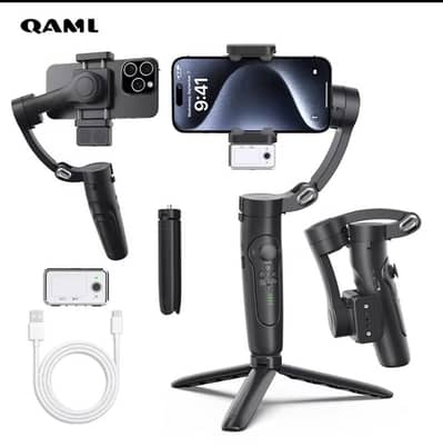 QAML M3 pro Gimbal . samsung. vivo. Oppo. Iphone. Infinix. Tecno. redmi