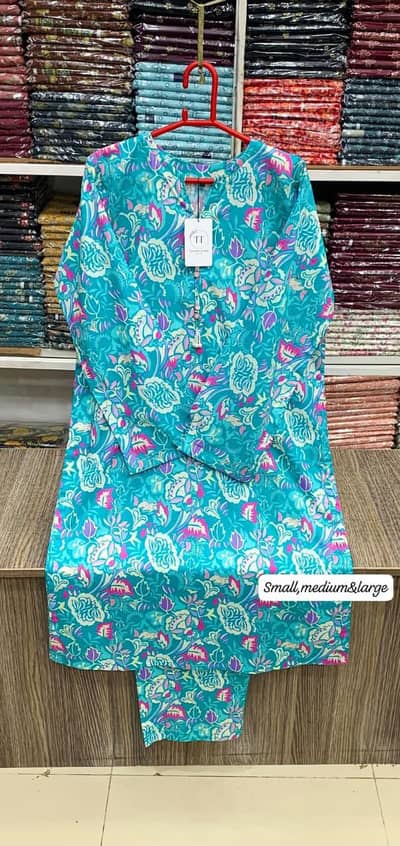 new Arrival dress original lawn 2 peice quality 10/10 Cash on delivery