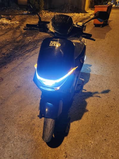 hi speed ninja electric scooty