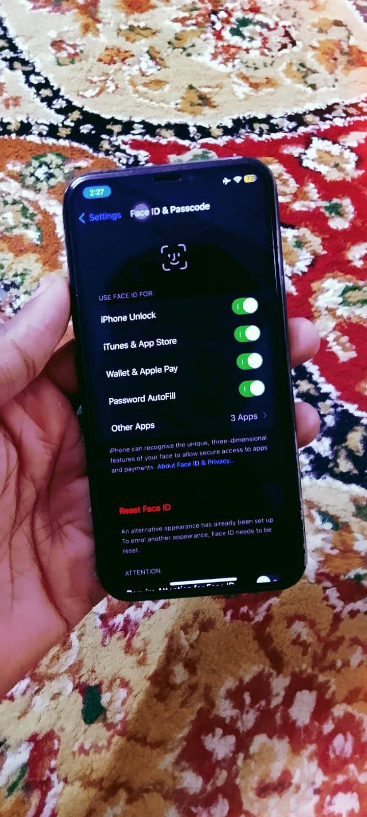 Iphone x 7