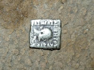 original Egyptian coin from 100 bce