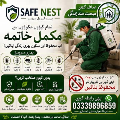 Safe Nest Pest Control – Complete Pest Protection for Homes & Business