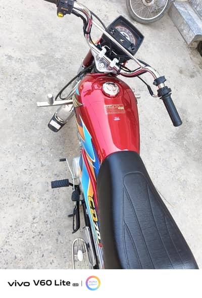 All okk bike hai zerro meter