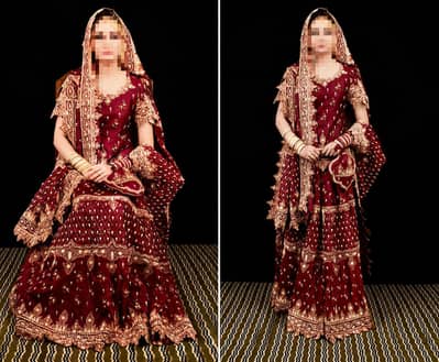bridal barat lehnga