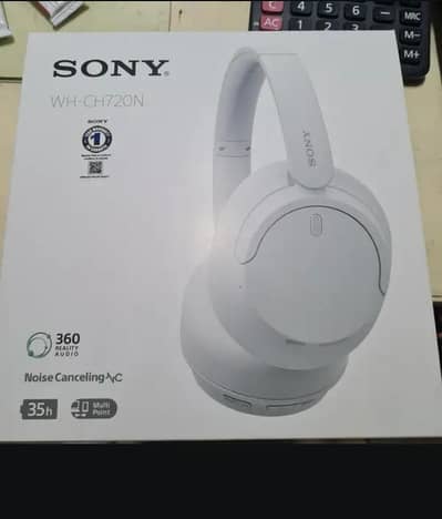 SONY WH-CH720N, noice cancelling headphones, just box open, New