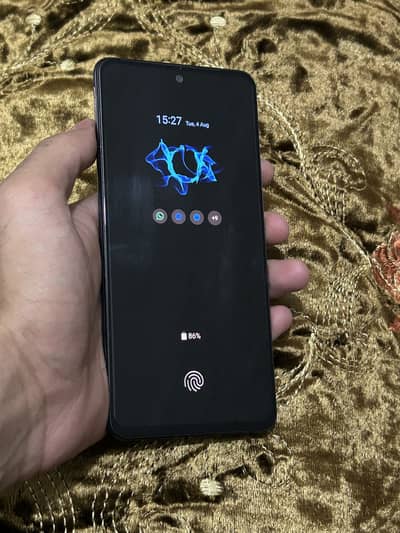 Samsung Mobile A51 front fingerprint