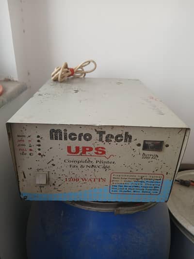 Micro Tech 1200W UPS + Phoenix UGS 190 Heavy Duty Battery Set