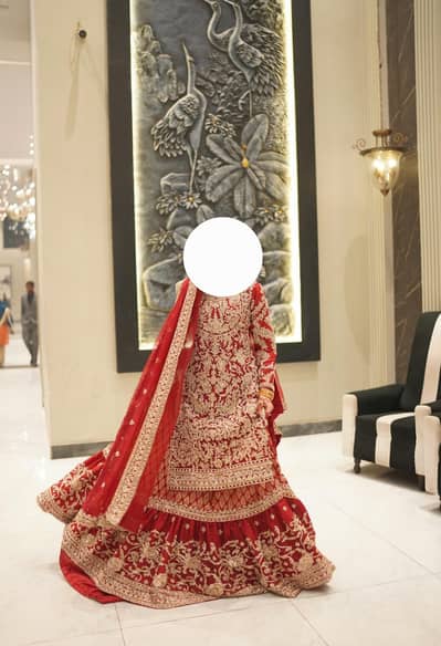 Bridal lehenga condition 10/10 1 time used