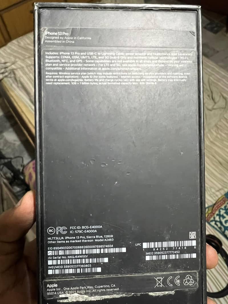 13 pro with box. 9