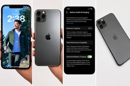 Apple iPhone 11 Pro Max 256GB | PTA Approved | 82% Battery | Face ID I