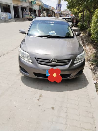 Toyota Corolla GLI 2010 gunmatalic color used in Air force officer