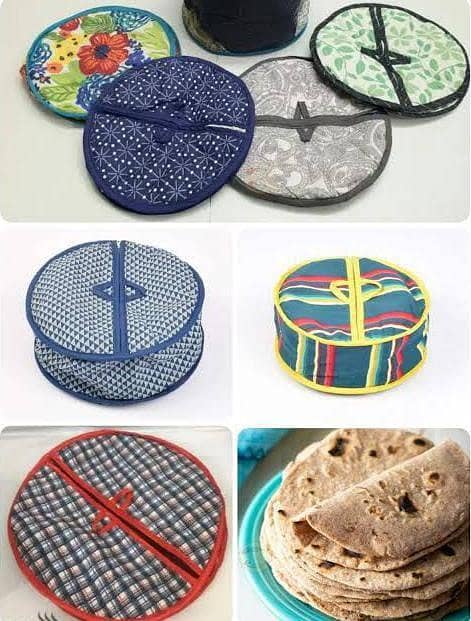 Zipper Roti Cover,handmade kitchen item,fabric hotpot,food warmerHandmade zipper roti cover for food warmer. • Perfect for keeping rotis and other food items warm. • Made of high-quality fabric material. • Ideal for use in the kitchen or dining room