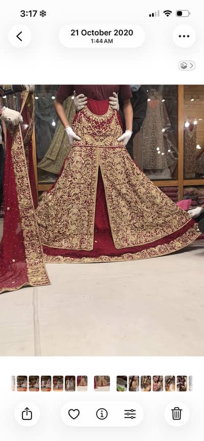 Bridal lehnga