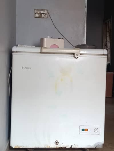 haier deep freezer single door