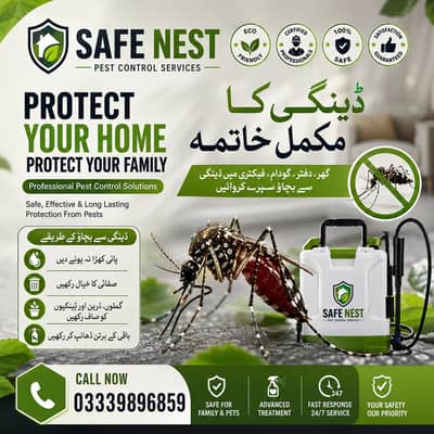 Professional Mosquito & Pest Control Services | Safe Nest
