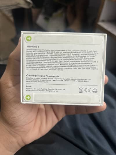 Airpods pro 3 brand new box pack