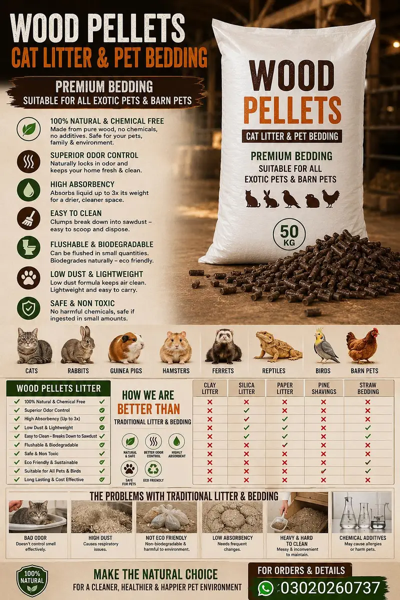 Natural Wood Pellets bedding — photo 2