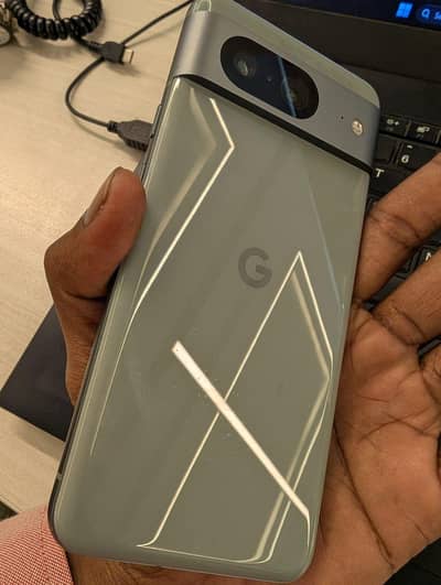 Google Pixel 8 (Hazel Color) - 100% Original & Prime Condition