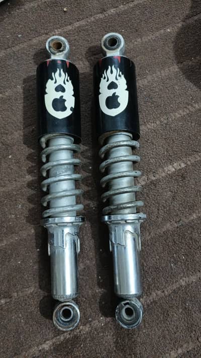 Honda cd 70cc back shock's pair in good condition urgent for sale