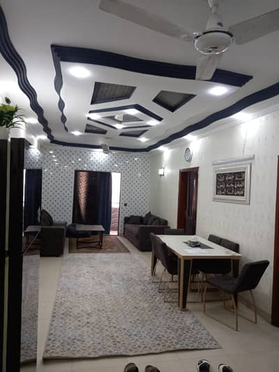 3 Bed DD Luxury Apartment Saima Mall and Residency Near Millennium Mall Gulshan e Iqbal 10A
