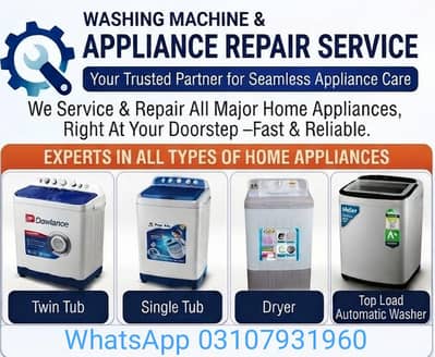 Washing Machines and Dryer
