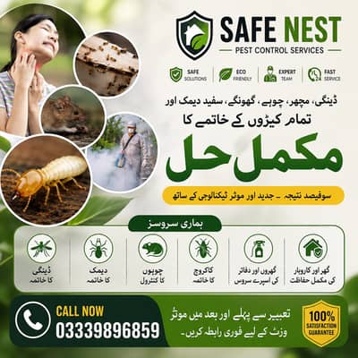 Protect Your Home with Safe Nest Pest Control Experts