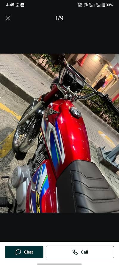 Honda cg125 10 by 10 for sale 03091041436