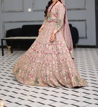 Bridal lehenga Luxury Fully Embellished