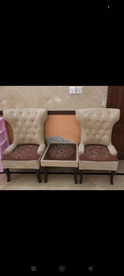coffee chairs with table