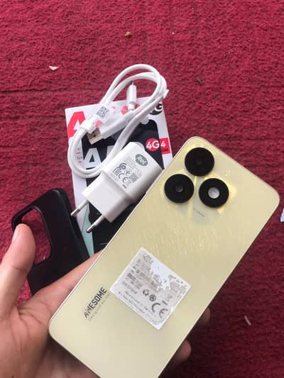 Itel A50 4+4 64 GB full ok set 10 by 10 condition  full box