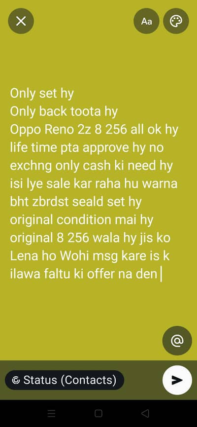 OPPO Reno 2z 8 256 pic mai details hy