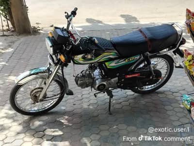 honda cd 70 2023 model in new condition