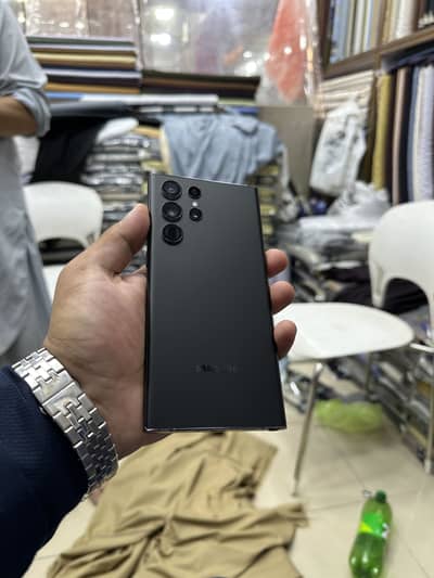 Samsung Mobile S22 Ultra pta approved 12/256 with box