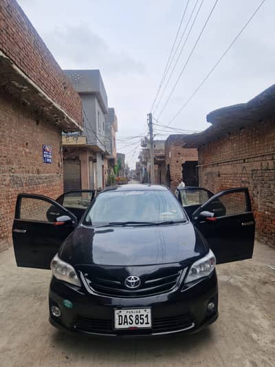 Toyota Corolla XLI convert GLi 2012 Manual – Black | Documents Clear