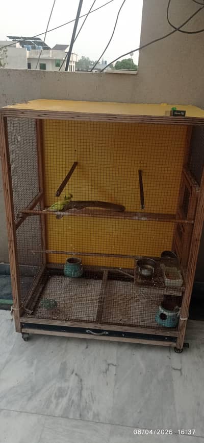 like new big beautiful cage  for sale urgent