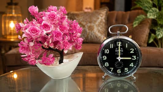 vintage westclox style metal alaram clock