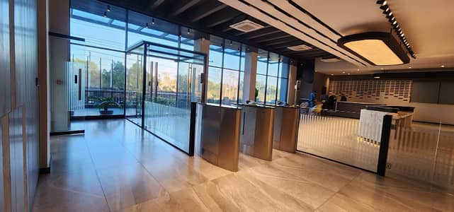 Plug n work Best Rentals Offices available I-10 Ready to Move IT 6500 Sqft Office with AC Parking Lift Security Power backup up