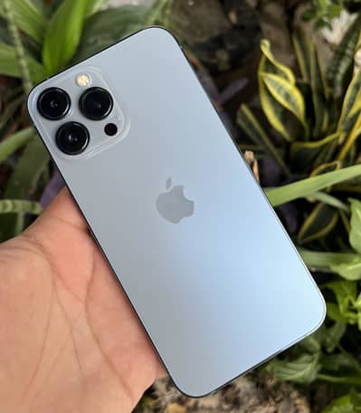 iPhone 13 Pro Max 256 GB | PTA Approved | Sierra Blue | Battery 88%