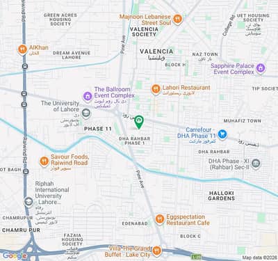 1 Kanal Plot for Sale DHA Rehbar Phase 11 Block B