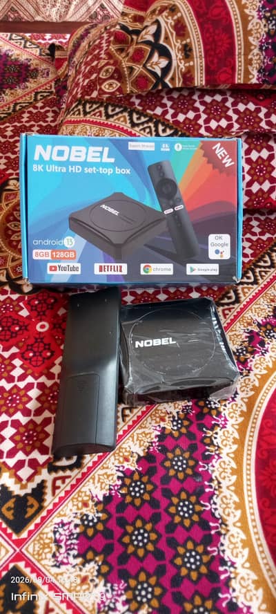 NOBEL Android 13 Smart TV Box