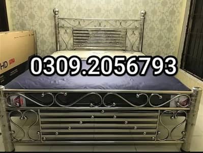 New Stainless steel Double Bed/Steel Single bed/steel double Bed/Sofa
