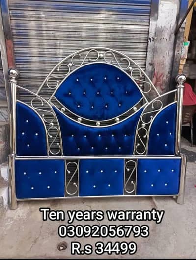 New Stainless steel Double Bed/Steel Single bed/steel double Bed/Sofa