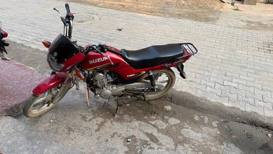 suziku gd 110s 2nd owner bike saaf ha boi moke pr