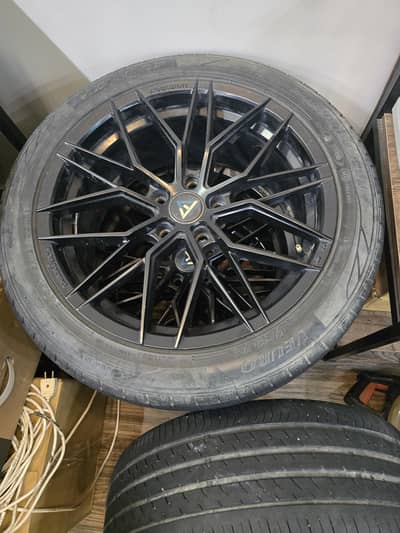 VLF rims and tyres