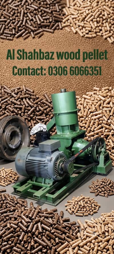 Wood Pellets bedding / feed pallet machine/Poultry Feed machin/wood