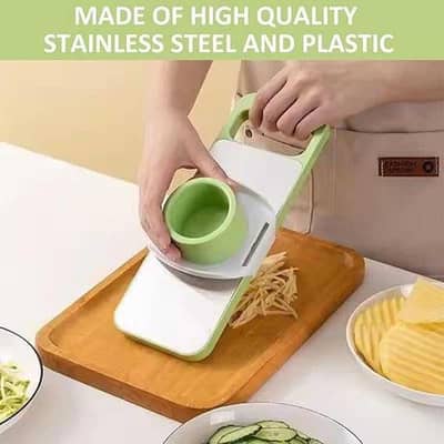 Stainless Steel 5 in 1 Vegetable Cutter