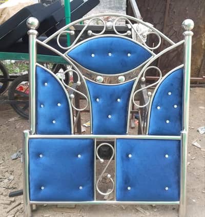 New Stainless Steel Bed/steel Double Bed/Steel Furniture/single bed