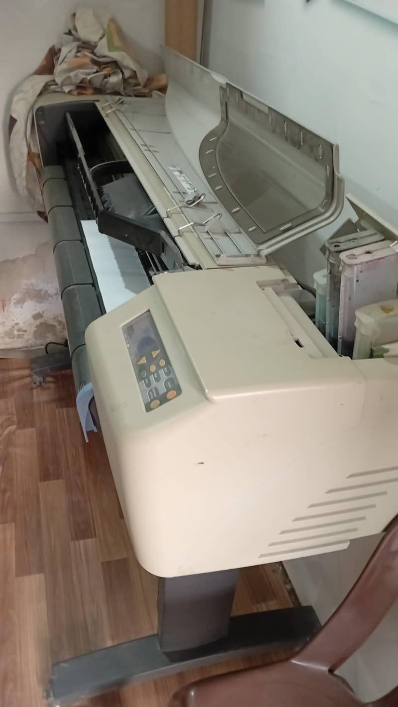 HP 500 plotter designjet printer size 42 3