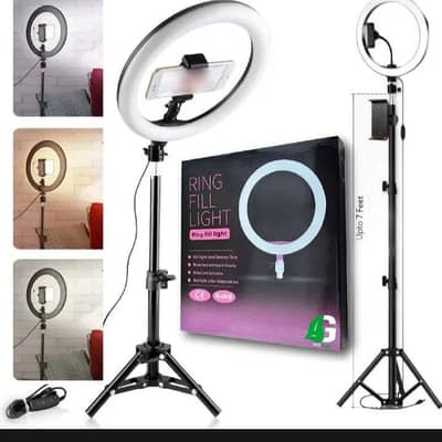 ring light with stand  26cm 10 inch light new