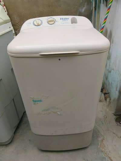 Hair ki washing machine hai or super asia ka spiner hal